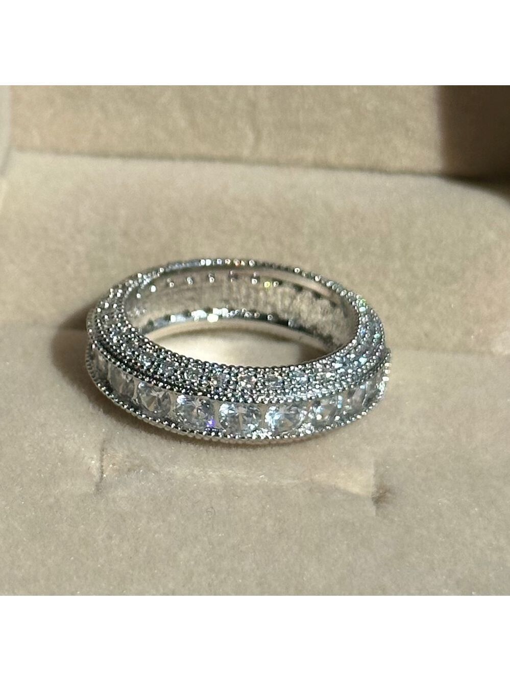 WEDDING BRIDAL ENGAGEMENT RING - Picture 5 of 7